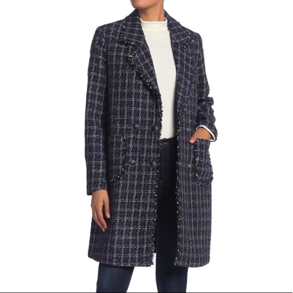 ❌ SOLD ❌Andrew MarcTweed Double-Breasted Coat